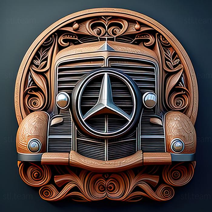 3D модель Mercedes Benz L319 (STL)